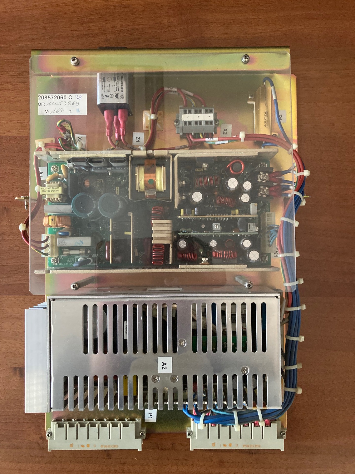 電源ユニット Charmilles 208572060D Power Supply 7A Charmilles 208572060D Power Supply 7A
